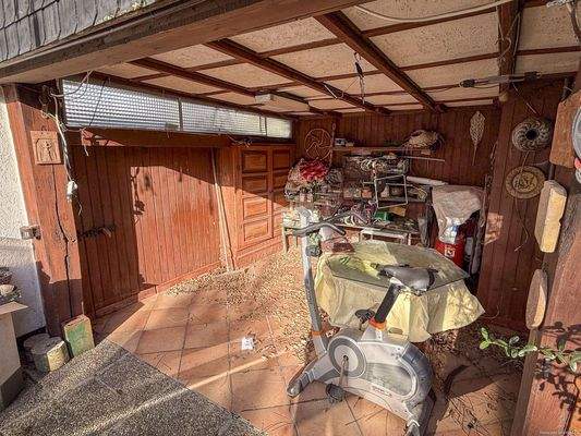 Unterstand Außenbereich