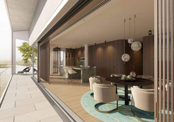 Balkon Visualisierung