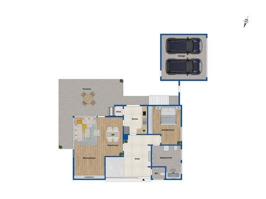 Grundriss Erdgeschoss