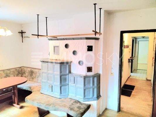 ......mit Kachelofen