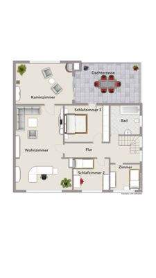 Grundriss Obergeschoss