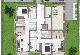 Erdgeschoss möbliert