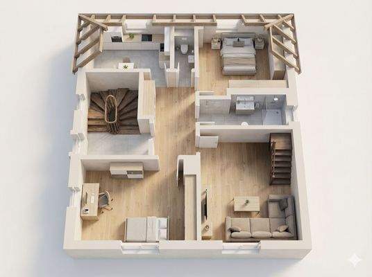 Dachgeschoss (Visualisiert)
