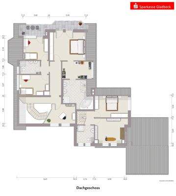 Exposeplan Dachgeschoss