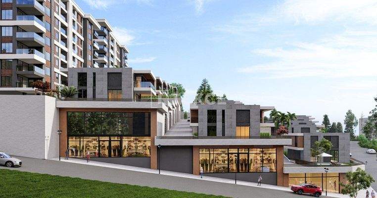 Sea View Houses with Indoor Pool in Yalincak Trabzon