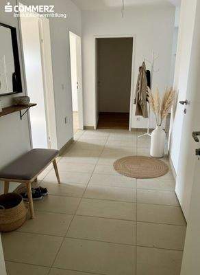 Beispiel-Einrichtung Vorraum (KI-generiert)