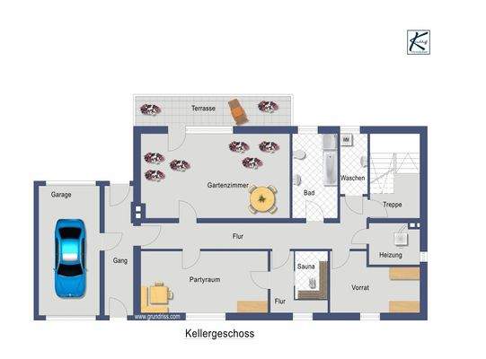 Grundriss Kellergeschoss
