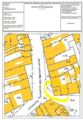 Grosbliederstroff cadastre