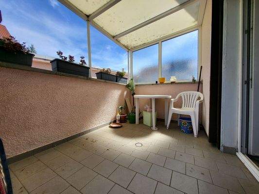 überdachte Terrasse 