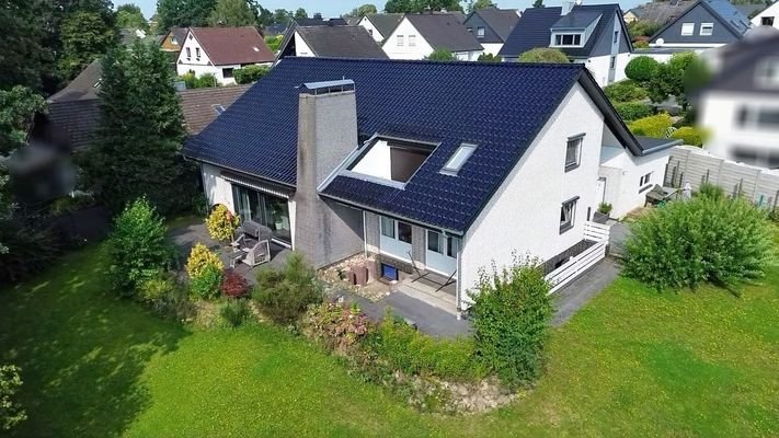 Südterrasse und Balkon