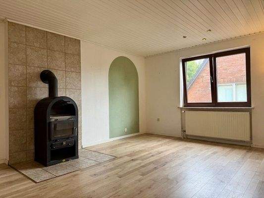 Kamin in der OG Wohnung