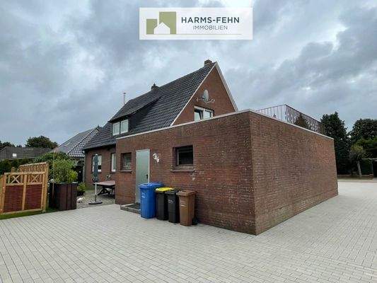 rückwärtige Garage