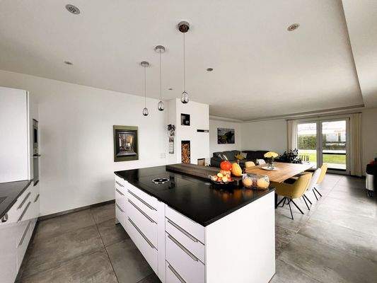 Küche Richtung Wohnbereich