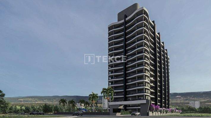 Newly-Built Apartments with Sea View in Erdemli Mersin