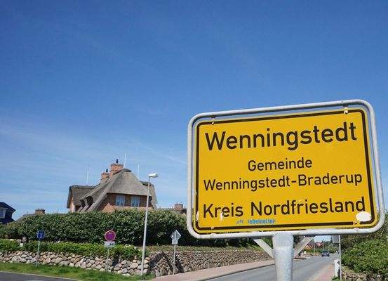 Ortsschild Wenningstedt