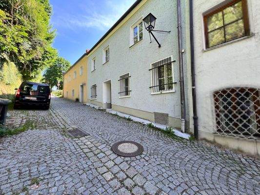 Hauseingang - wunderbar ruhig