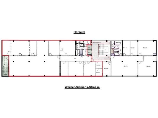 1. OG Links - ca. 510 m²