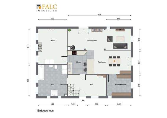 Grundriss Erdgeschoss