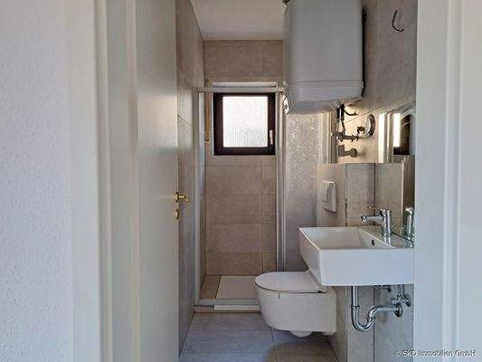 Das moderne Duschbad