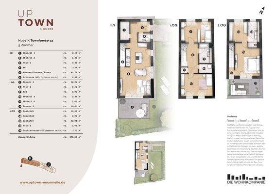 UP TOWN Houses - Grundriss K22