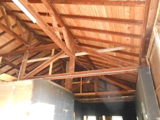 Dachstuhl Maschinenhalle