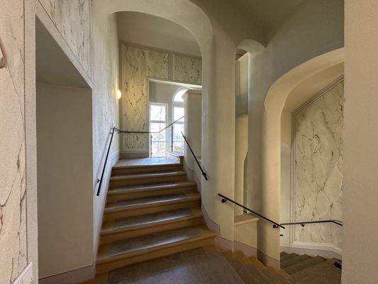 Blick in das Treppenhaus