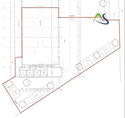 Grundriss EG mit Halle und Außenfläche