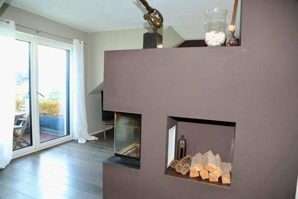 Wohnzimmer mit Blick