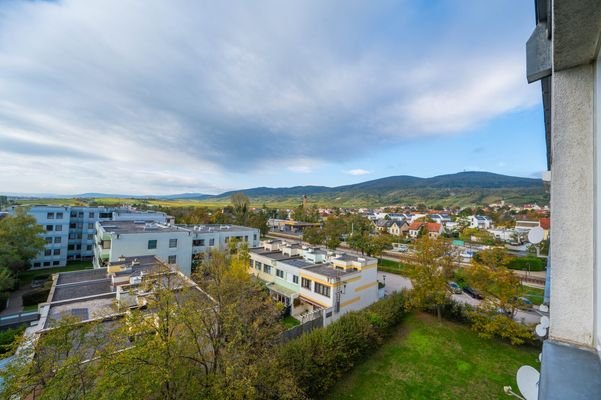 Fernblick bis zum Schneeberg