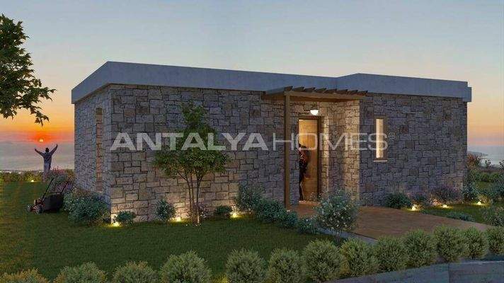 Houses with Magnificent Sea Views in Bodrum Turgutreis