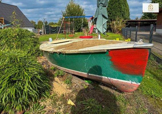 Schiff als Sandkasten