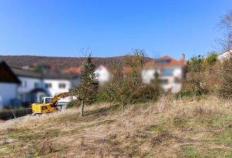 Grundstück Straßenblick