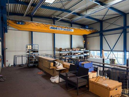 Montagehalle - Blick von der Galerie