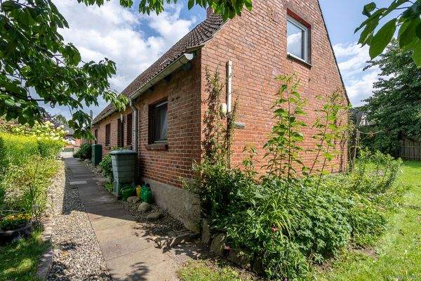 Blick auf das Wohnhaus