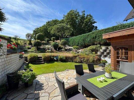 Ihre Aussicht von der Terrasse