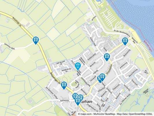 Geolyzer Kartenausschnitt