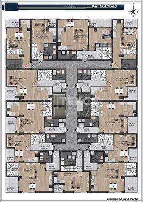 Apartments Near the Sea in Antalya Muratpaşa