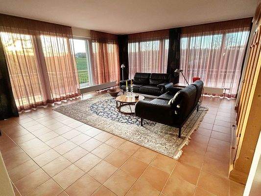 Wohnzimmer mit Ausblick