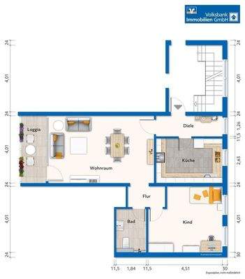 Grundriss Eigentumswohnung