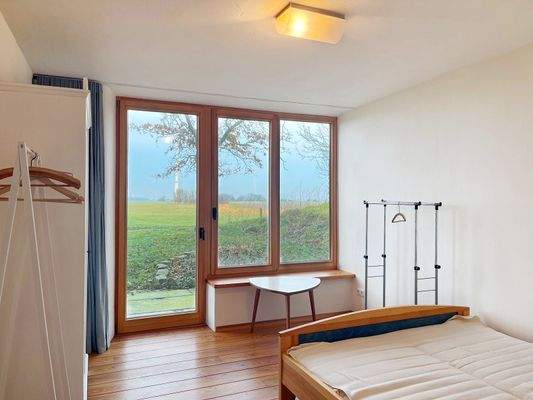 ... mit Ausblick ins Grüne!