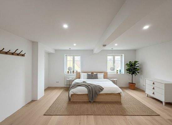 DG Schlafzimmer mit Einrichtungsbeispiel