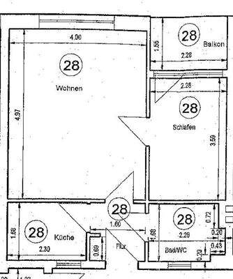 Grundriss WE28