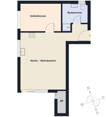 Grundriss ohne Maßstab