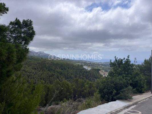 7716 sqm Sea View Residential Plot in Altea Costa Blanca