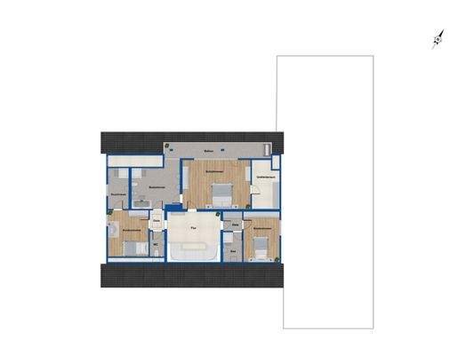 Grundriss 1. Obergeschoss