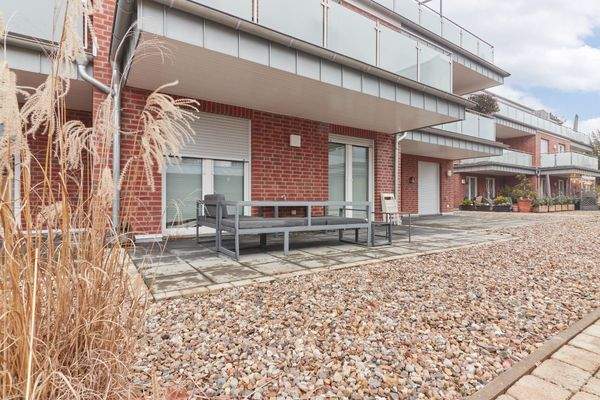 Blick auf die Terrasse