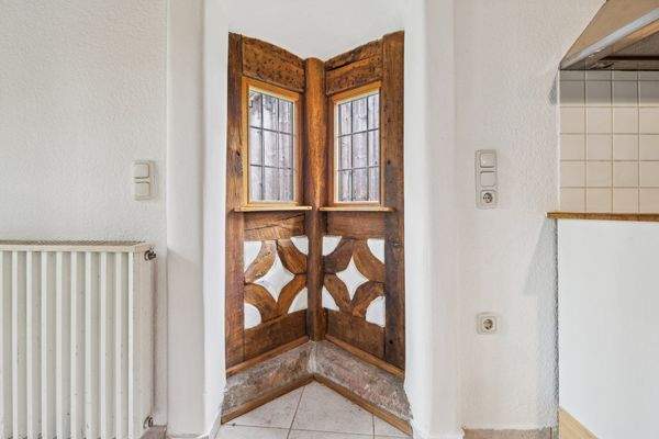 eindrucksvolles Fachwerkdetail