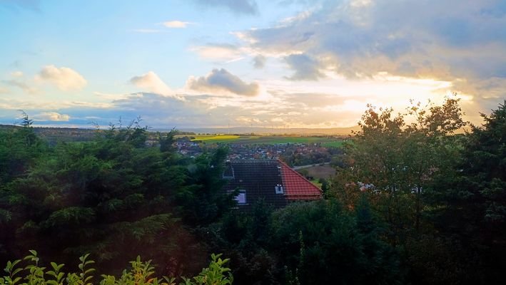 Ausblick Schlafzimmer