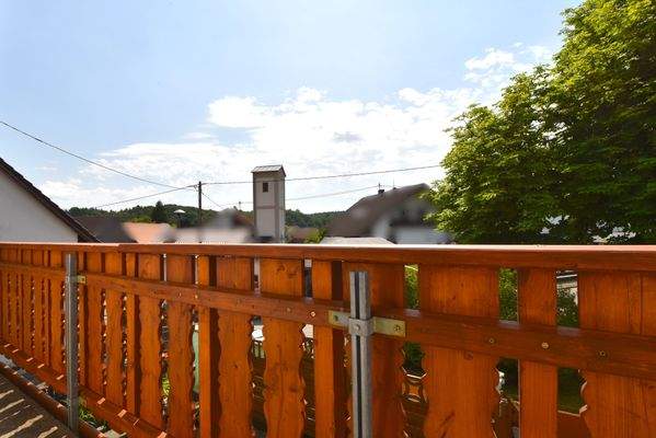 1.OG Aussicht vom Balkon