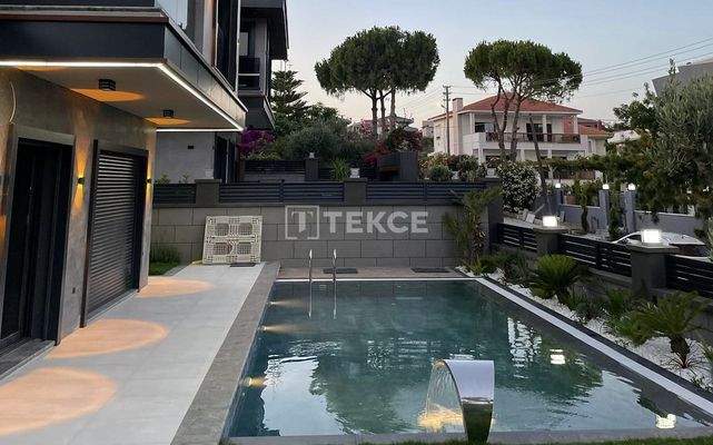 Ready to Move Detached Villas with Pools in İzmir Dalyan